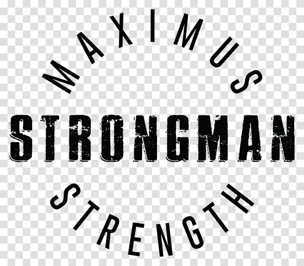 Image Of Strongman Maximus Strength T Shirt Calligraphy, Label, Logo Transparent Png