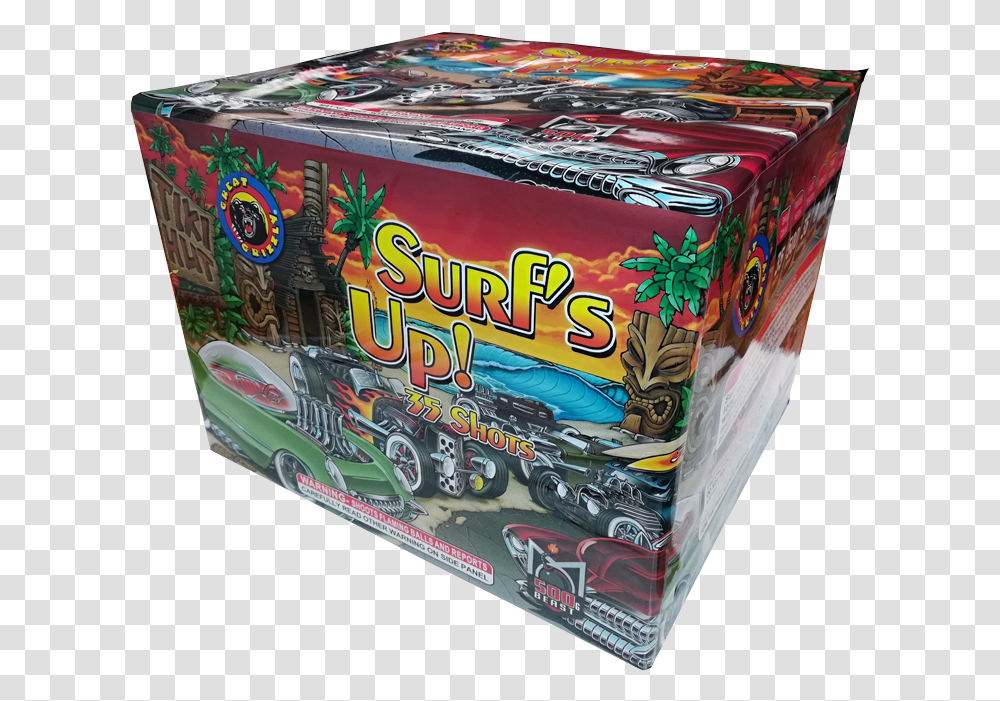 Image Of Surf's Up 35 Shots Rubik's Cube, Wheel, Machine, Box, Arcade Game Machine Transparent Png