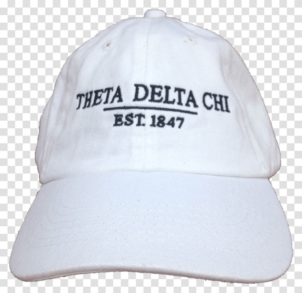 Image Of Theta Delta Chi Baseball Cap, Apparel, Hat Transparent Png