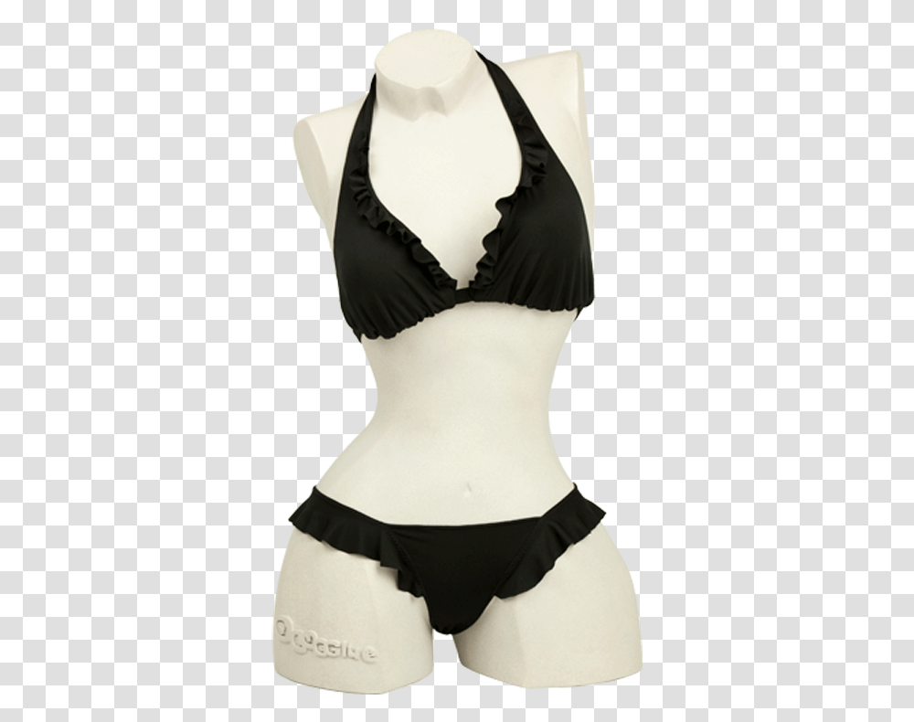 Image Of Tutti Frutti Set Black Lingerie Top, Person, Swimwear, Underwear Transparent Png