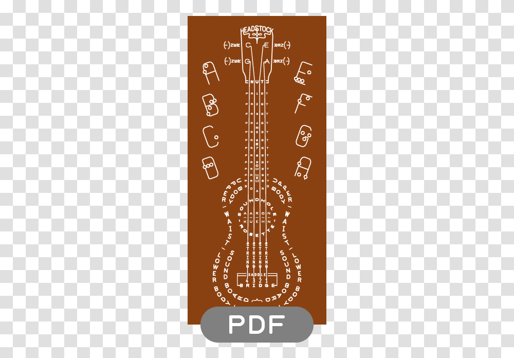 Image Of Ukulele Typogram Aaron Kuehn Word Diagram, Leisure Activities, Guitar, Musical Instrument, Menu Transparent Png
