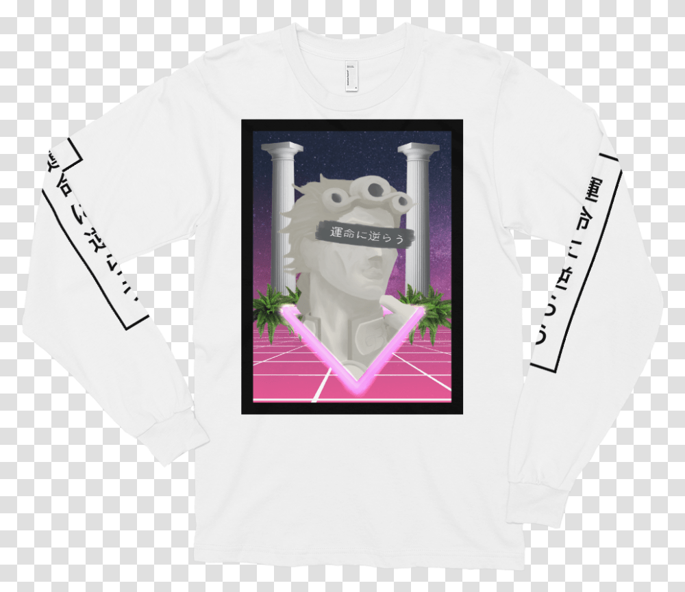 Image Of Vapor Aureo Giorno Long Sleeve Halibut, Sweatshirt, Sweater, T-Shirt Transparent Png