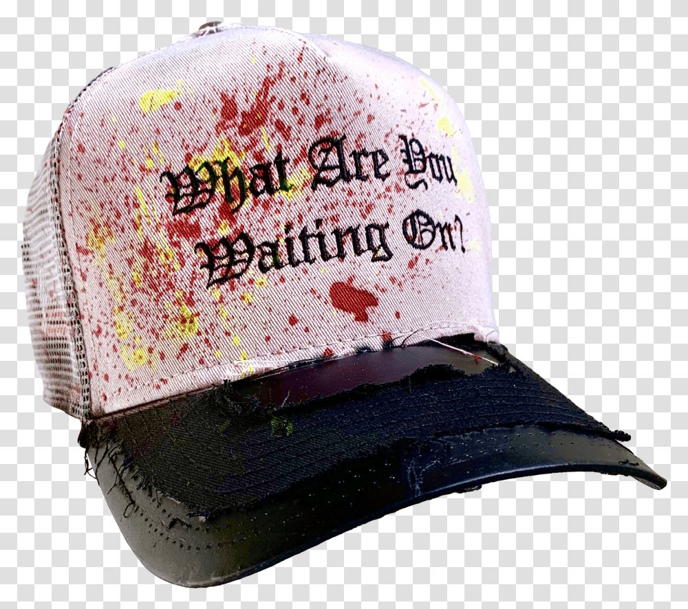 Image Of What Are You Waiting On Hat Baseball Cap Transparent Png