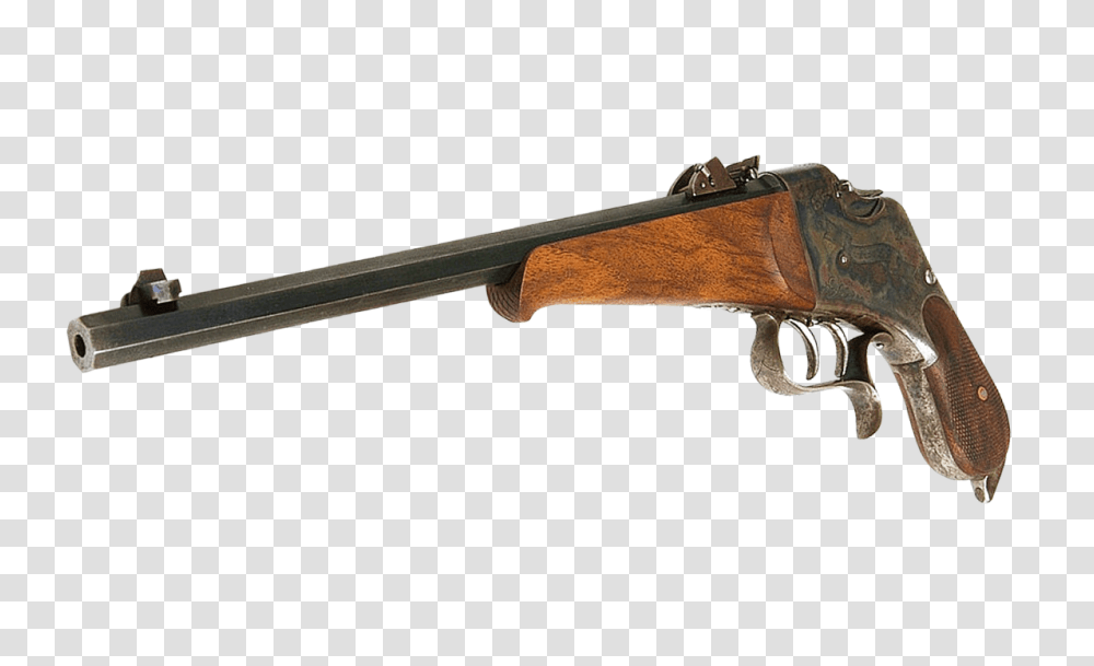 Image Old Gun Background Cartoon Old Rifle Gun, Weapon, Weaponry Transparent Png