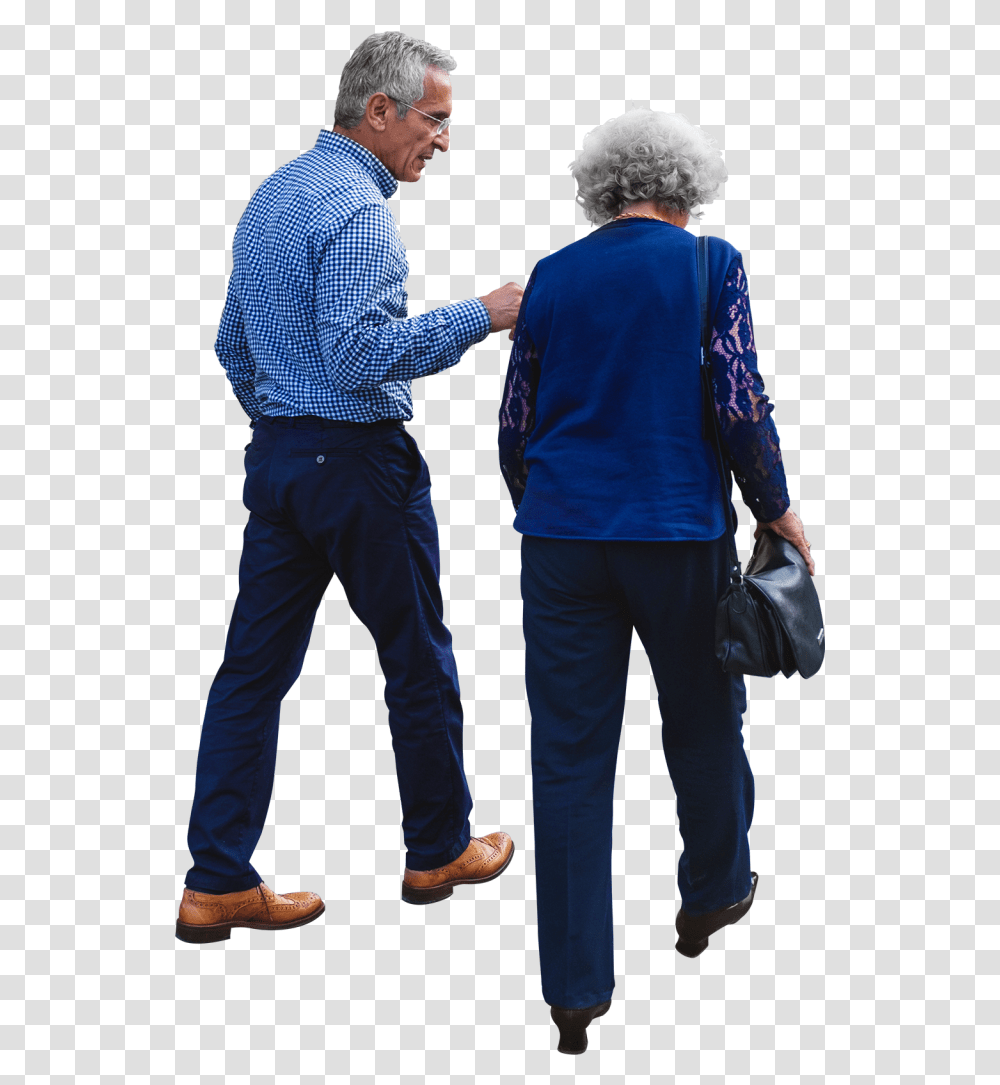 Image Old People Walking, Sleeve, Clothing, Person, Long Sleeve Transparent Png