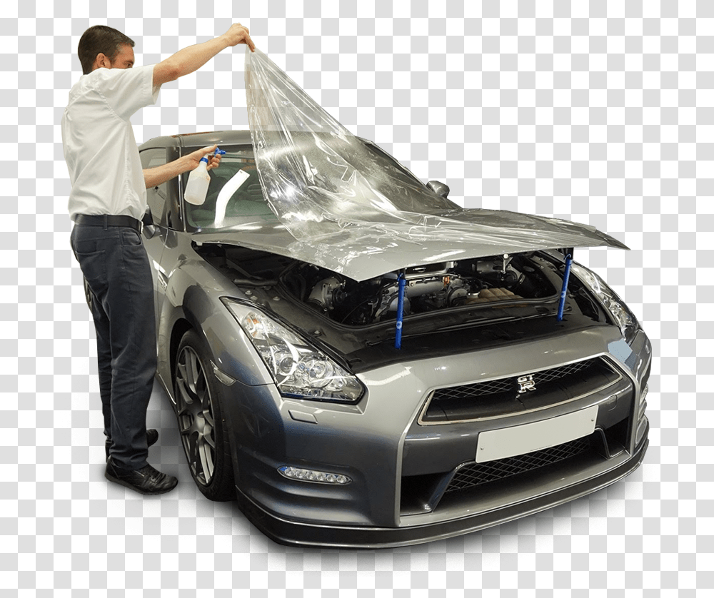 Image Paint Protection Film, Person, Spoke, Machine, Car Transparent Png