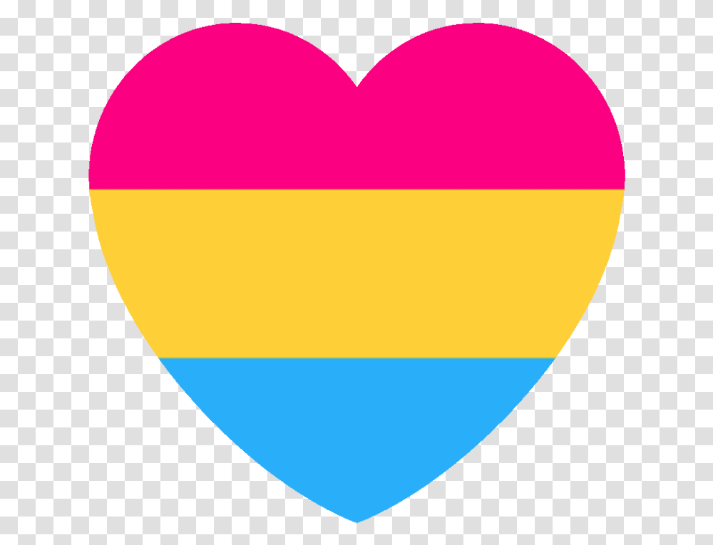 Image Pansexual Heart, Balloon, Plectrum Transparent Png