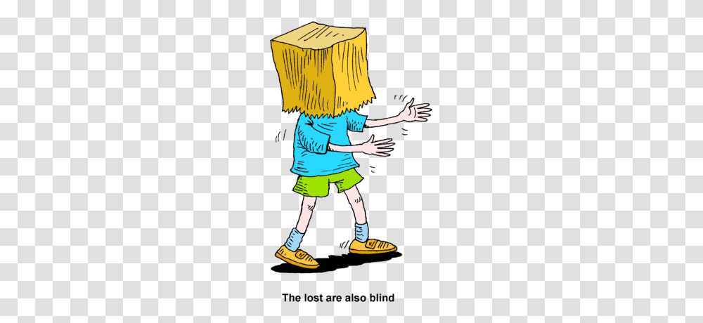 Image Paper Sack Over Head, Person, People, Shorts Transparent Png