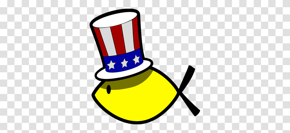 Image Patriot Fish Of July Clip, Lighting, Hat, Party Hat Transparent Png