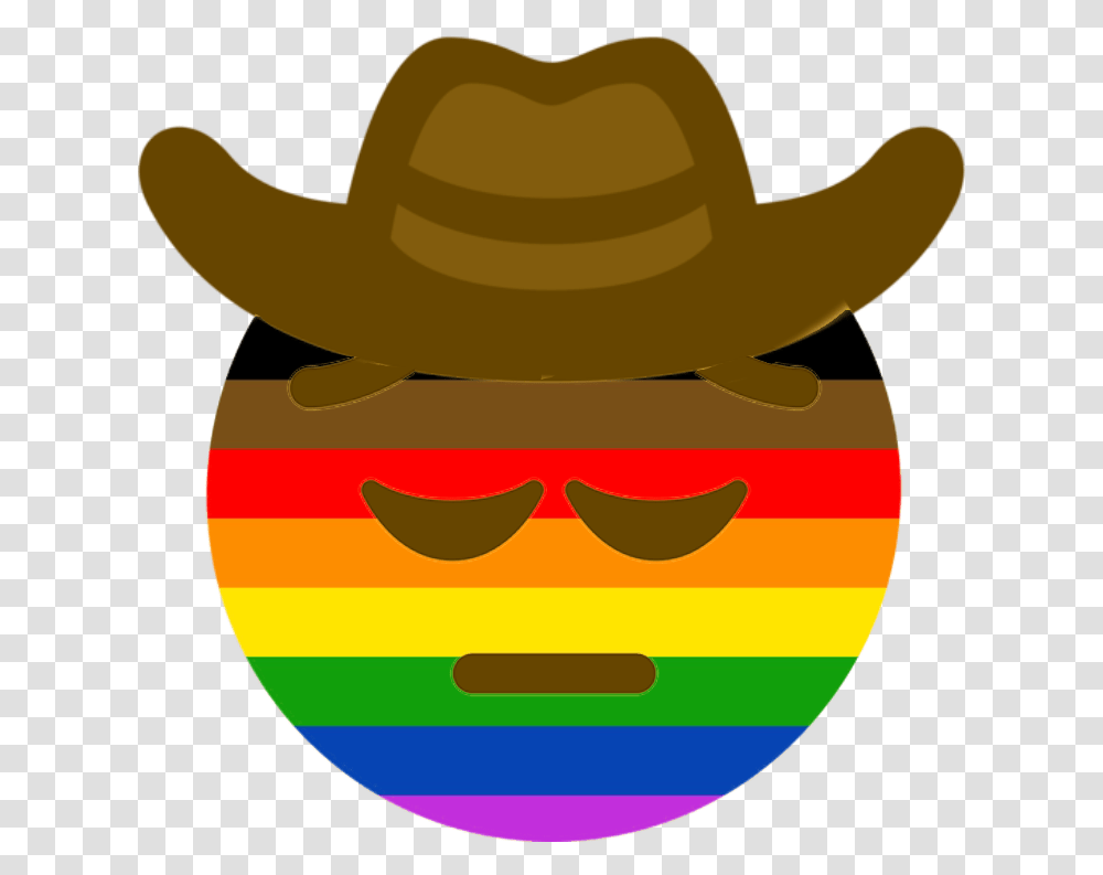Image Pensive Cowboy Bi Pride, Apparel, Cowboy Hat Transparent Png