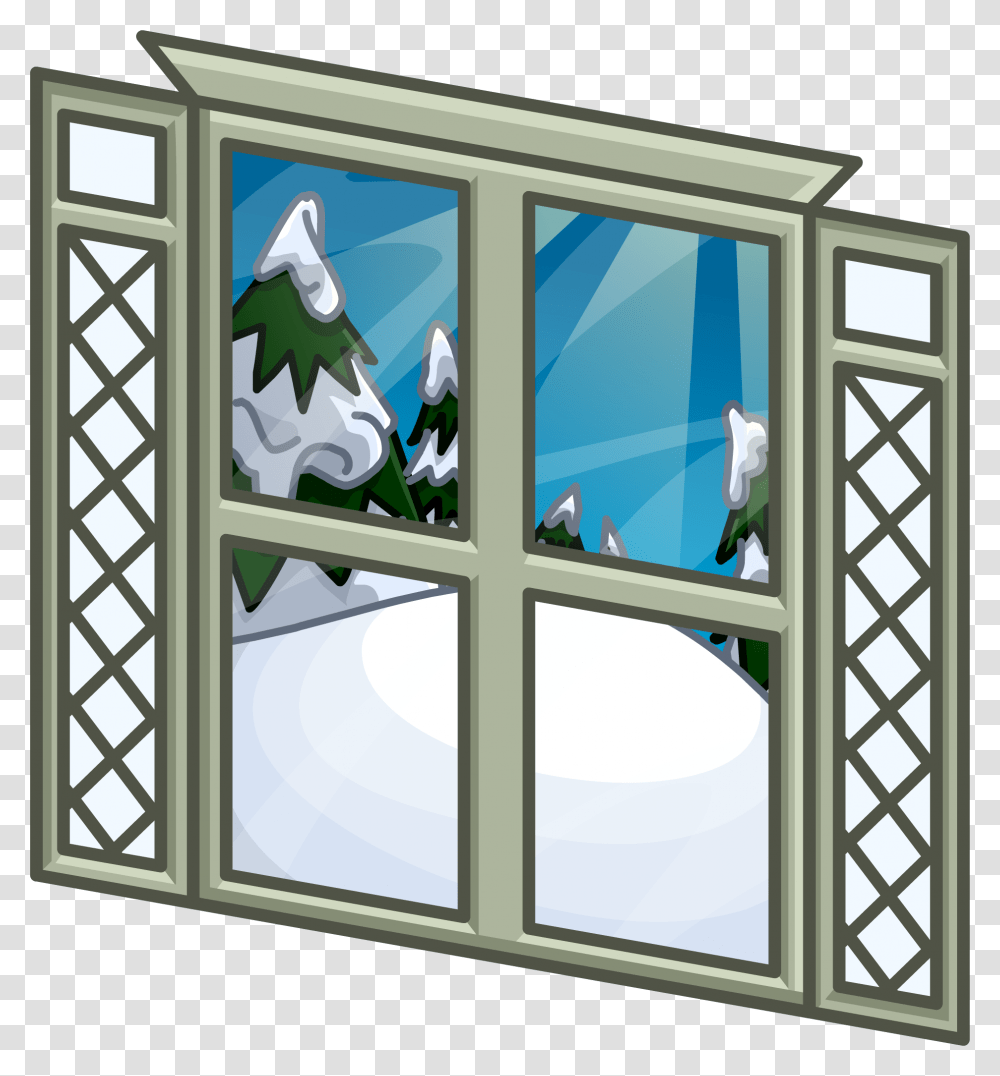 Image, Picture Window, Gate, Bird, Animal Transparent Png
