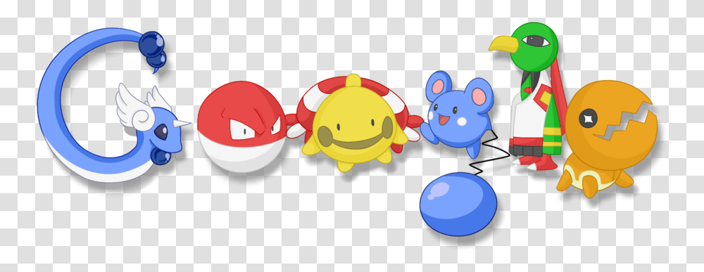 Image Pokemon Google, Balloon, Toy, Animal, Rattle Transparent Png