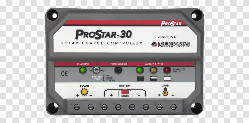 Image Prostar Solar Charge Controller, Electronics, Amplifier, Adapter, Stereo Transparent Png
