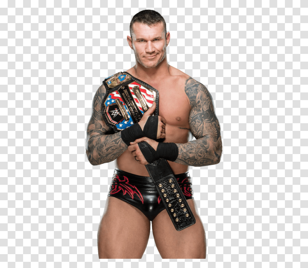 Image Randy Orton Universal Champion, Skin, Person, Human, Tattoo Transparent Png