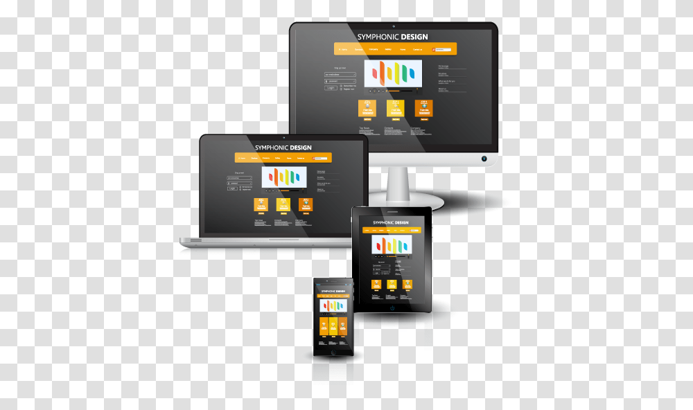 Image Responsive Web Design Mockup 500x618px Online Advertising, Computer, Electronics, Monitor, Screen Transparent Png