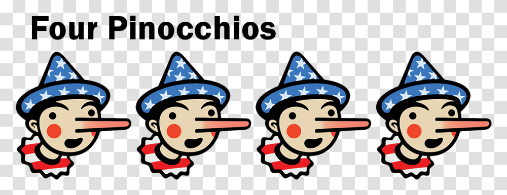 Image Result For 4 Pinocchios Washington Post Fact Pinocchio, Face, Hat Transparent Png