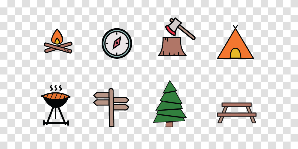 Image Result For Camping Graphics Clipart Camping, Tool, Clock Tower Transparent Png