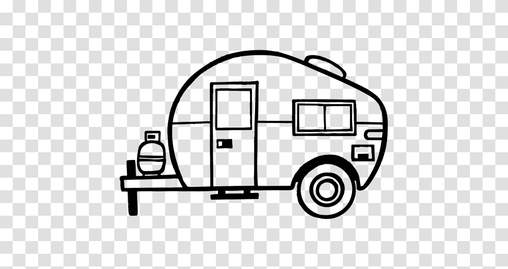 Image Result For Caravane Dessin Images Camp Reset Possible, Vehicle, Transportation, Lawn Mower, Tool Transparent Png