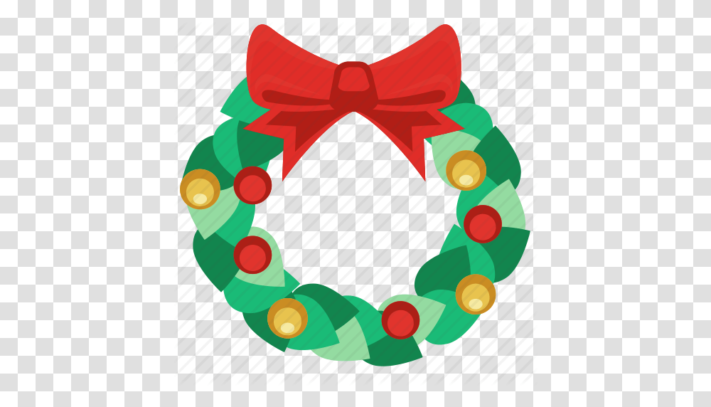 Image Result For Christmas Christmas Wreath Clipart Christmas, Alphabet, Number Transparent Png