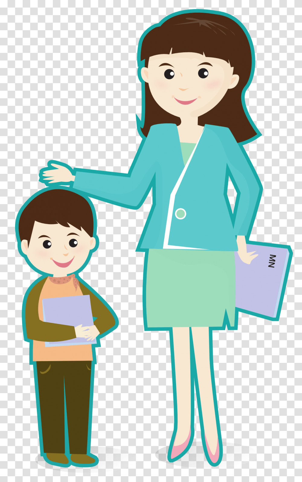 Image Result For Clip Art Student Following Teacher Co Op, Person, Human, Nurse, Female Transparent Png