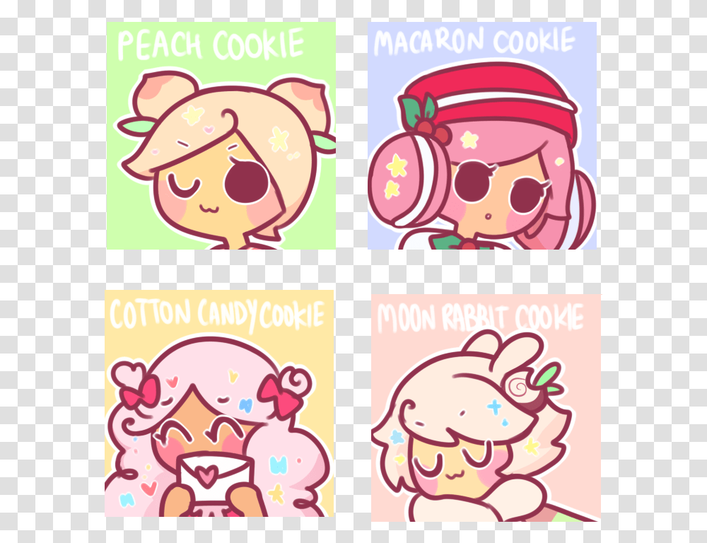 Image Result For Cookie Run Tumblr Stickers Cookie Run Cotton Candy Cookie, Label, Advertisement, Poster Transparent Png
