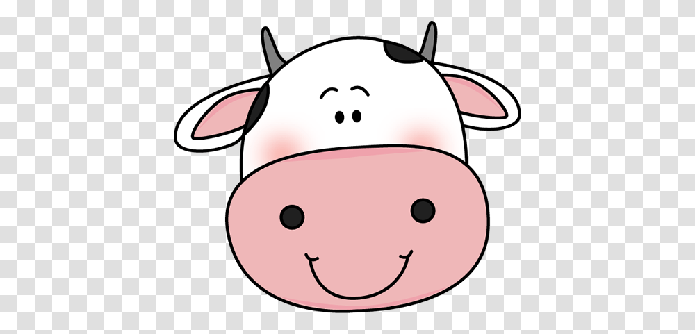 Image Result For Cute Cow Head Clipart Black And White, Pig, Mammal, Animal, Snout Transparent Png