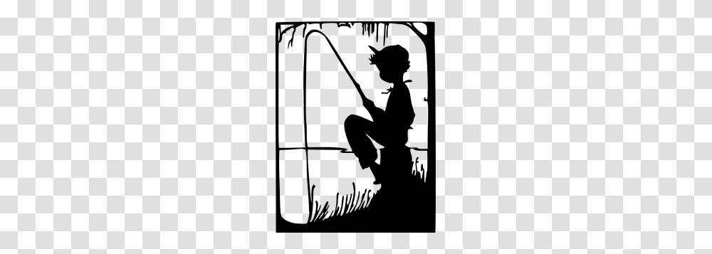 Image Result For Fishing Silhouette Rock Painting, Person, Human, Outdoors, Water Transparent Png