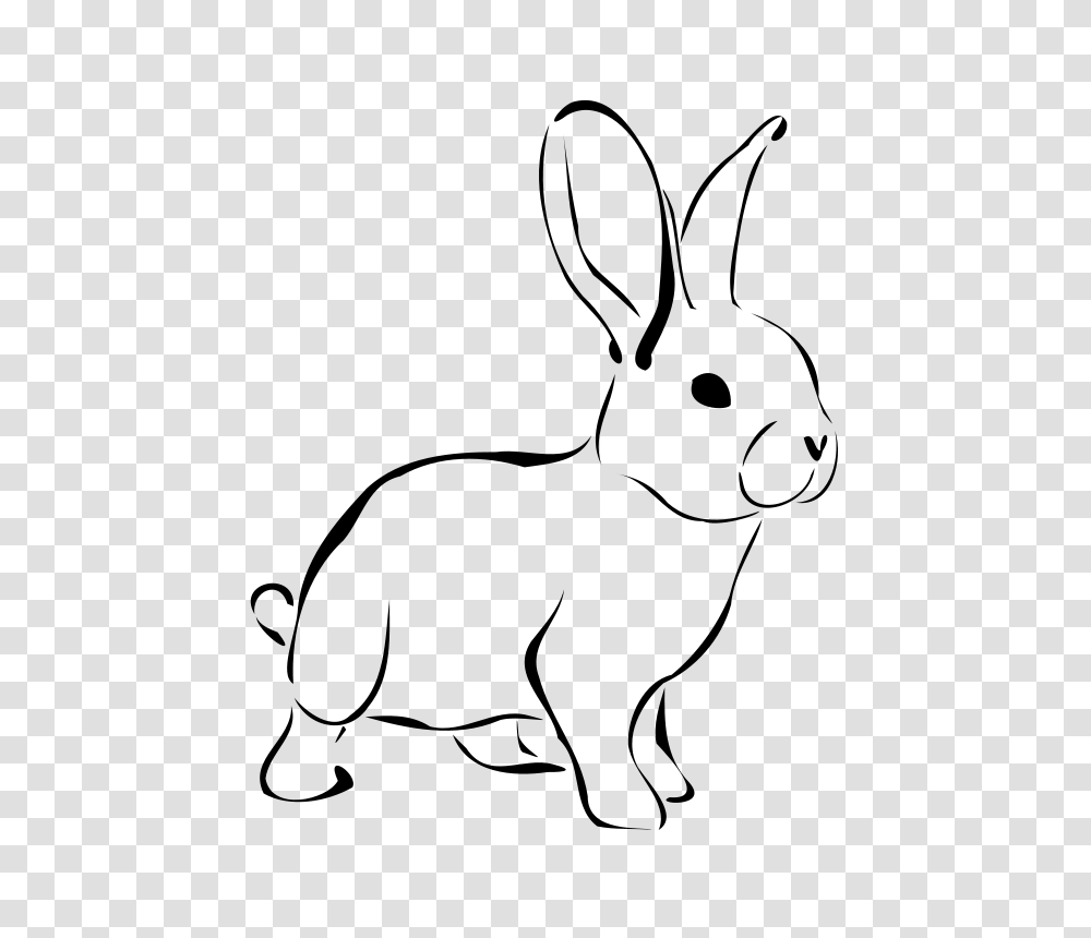 Image Result For Free Rabbit Clipart Black And White Copy, Gray, World Of Warcraft Transparent Png