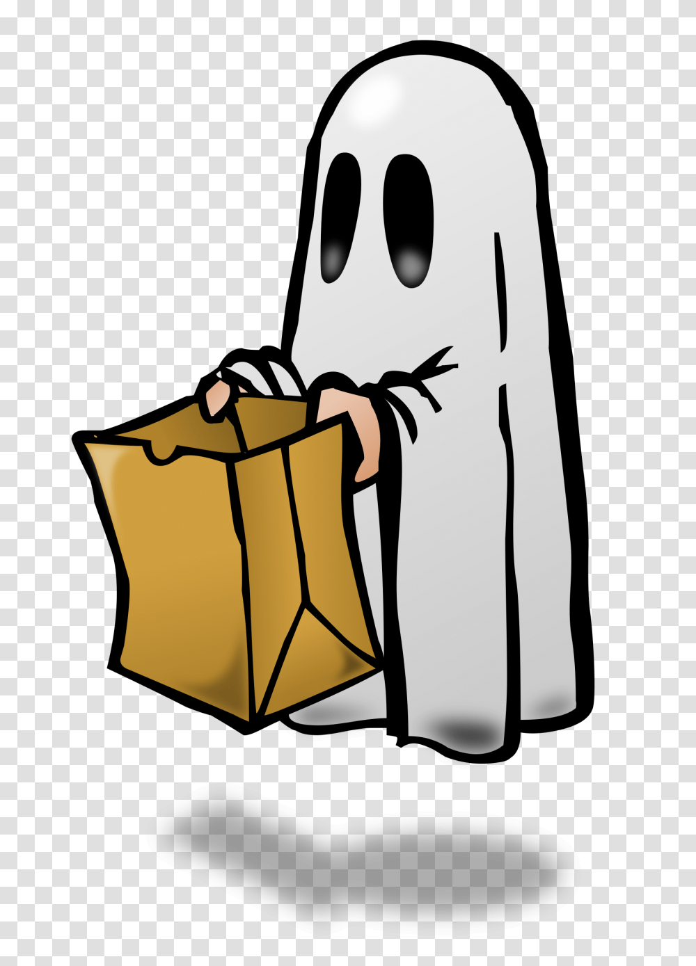 Image Result For Ghost Clip Art Clip Art And Gifs, Bag, Shopping Bag, Apparel Transparent Png