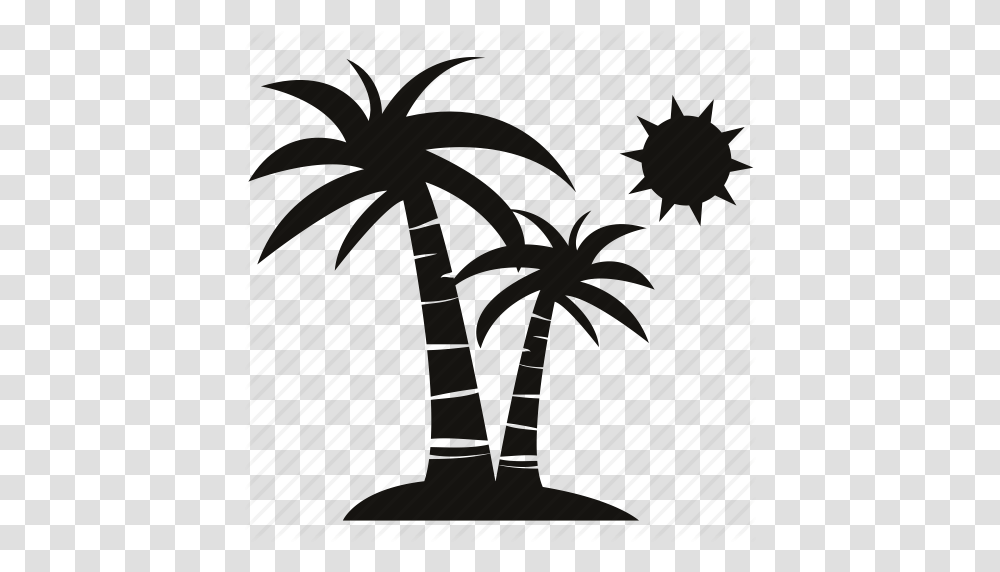 Image Result For Illustration Of Palm Tree With Coconuts And Sun, Staircase, Machine, Outdoors, Plant Transparent Png