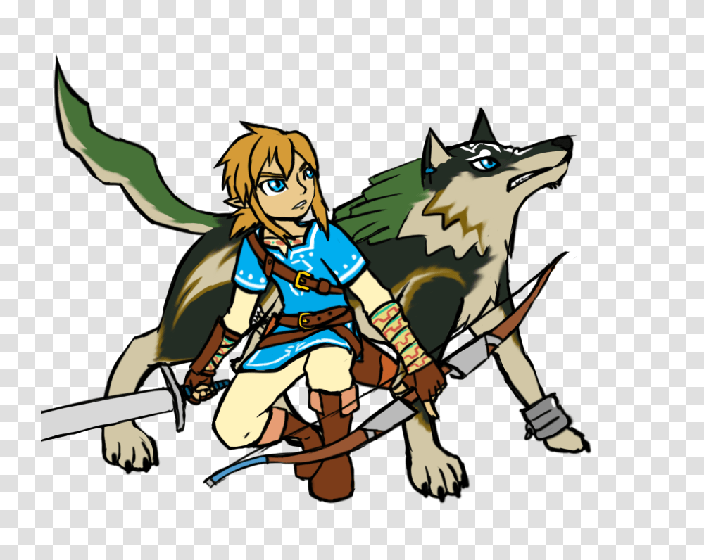 Image Result For Link Breath Of The Wild The Legend Of Zelda, Person, Human, Manga, Comics Transparent Png