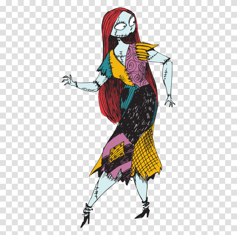 Image Result For Nightmare Before Drawing Sally Nightmare Before Christmas, Person, Clothing, Art, Book Transparent Png