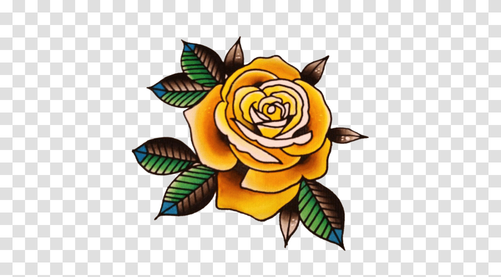 Image Result For Old School Tattoo On We Heart It, Pattern, Floral Design, Plant Transparent Png