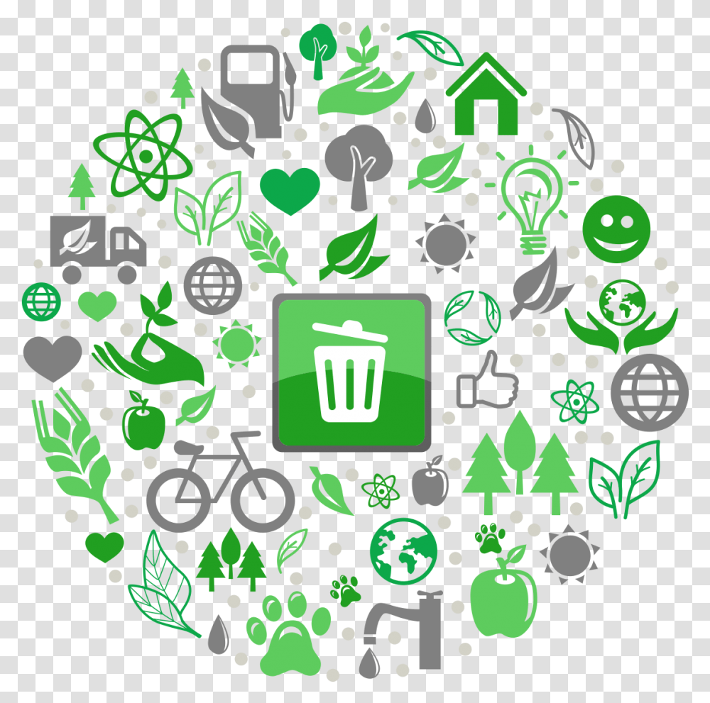 Image Result For Recyclers Solid Waste Management, Green, Doodle Transparent Png