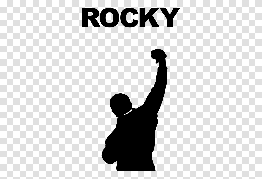 Image Result For Rocky Balboa Silhouette Tattoo Ideas, Word, Logo Transparent Png