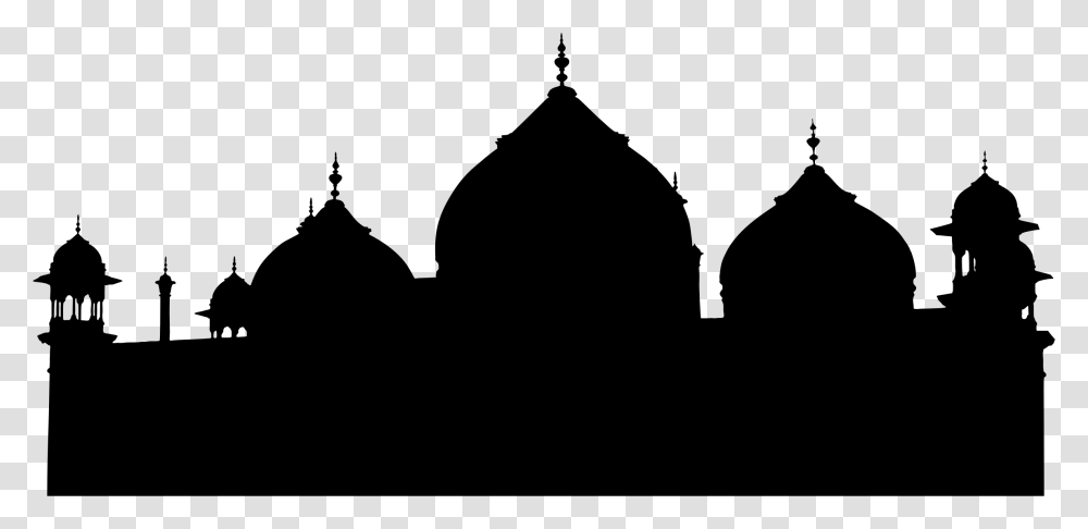 Image Result For Silhouette Masjid Art Islamic, Gray, World Of Warcraft Transparent Png