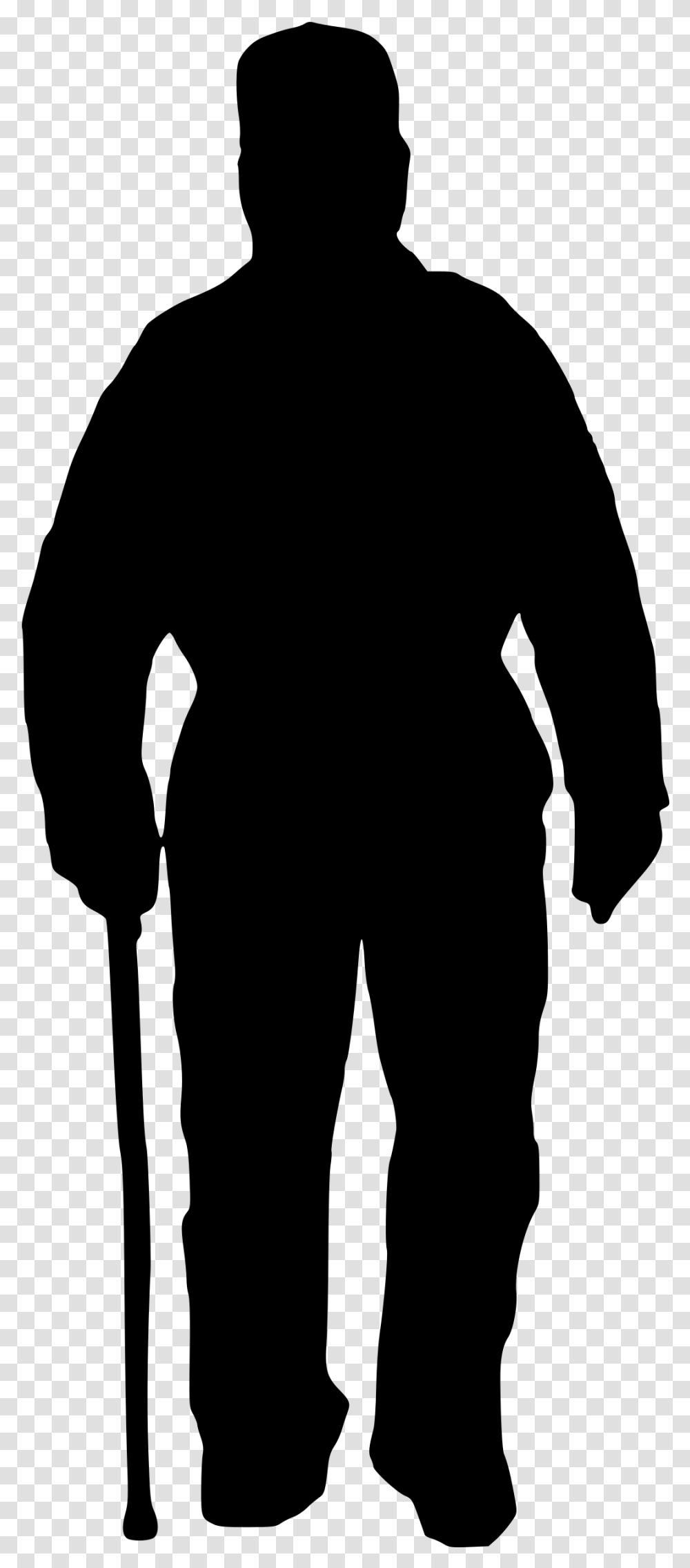Image Result For Silhouette Old Man Figures Old Man Silhouette Gif, Gray, World Of Warcraft Transparent Png