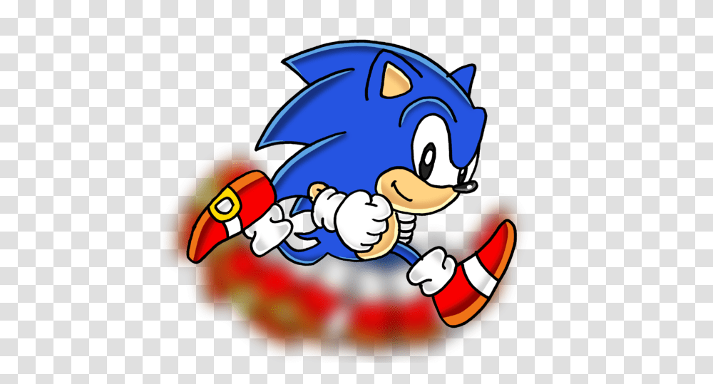 Image Result For Sonic Running Classic Sonic, Super Mario, Outdoors Transparent Png