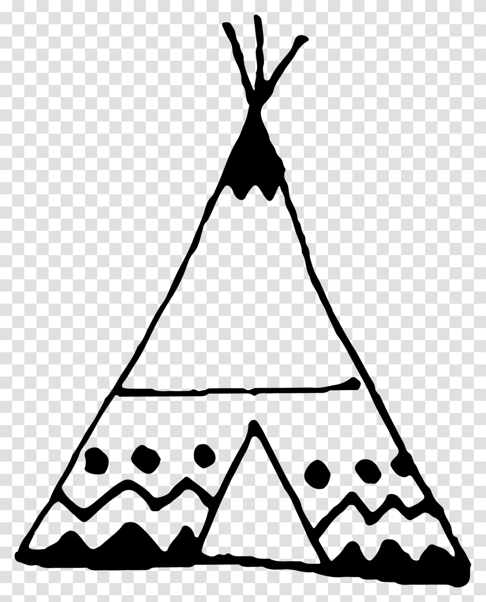 Image Result For Teepee Drawing Tattoos Tattoos, Triangle, Bow Transparent Png