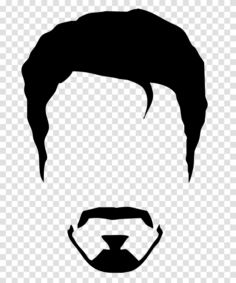 Image Result For Tony Stark Minimalist Wallpaper Black And White, Stencil, Silhouette, Animal, Bird Transparent Png