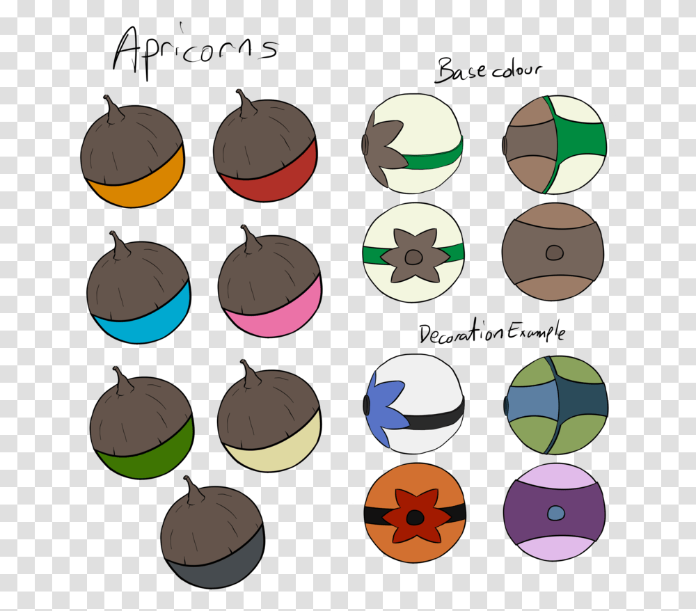 Image Royalty Free Duality Pokeballs And Apricorns Apricorns Make Which Pokeballs, Egg, Food, Sphere, Outdoors Transparent Png