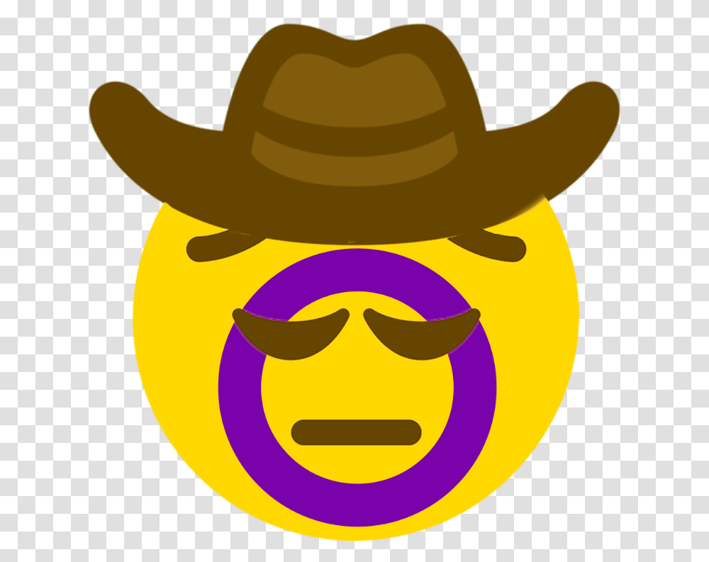 Image Sad Cowboy Emoji, Apparel, Cowboy Hat Transparent Png