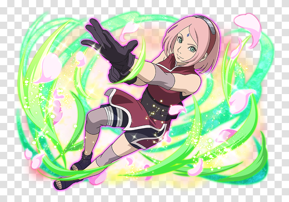 Image Sakura Haruno Cherry Blossoms On The Front Line, Comics, Book Transparent Png