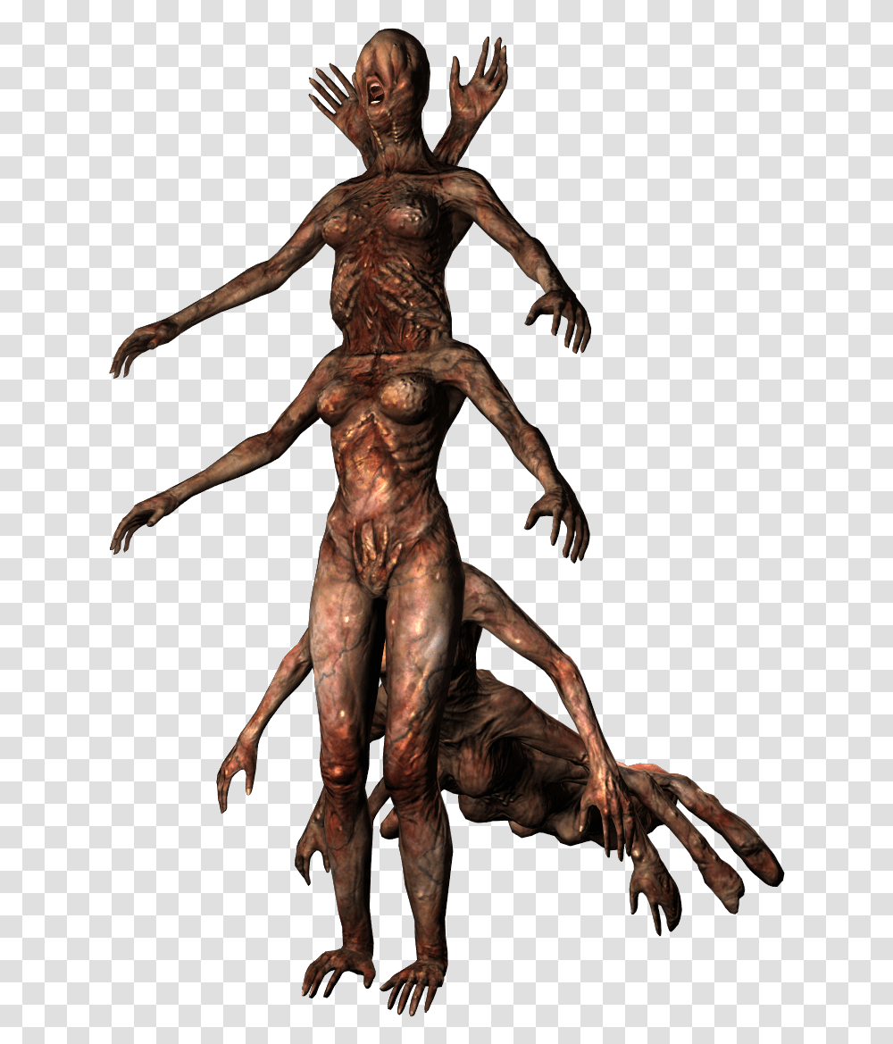 Image Silent Hill Worst Monsters, Alien, Bronze, Person, Skin Transparent Png