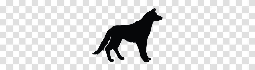 Image, Silhouette, Stencil, Dog, Pet Transparent Png