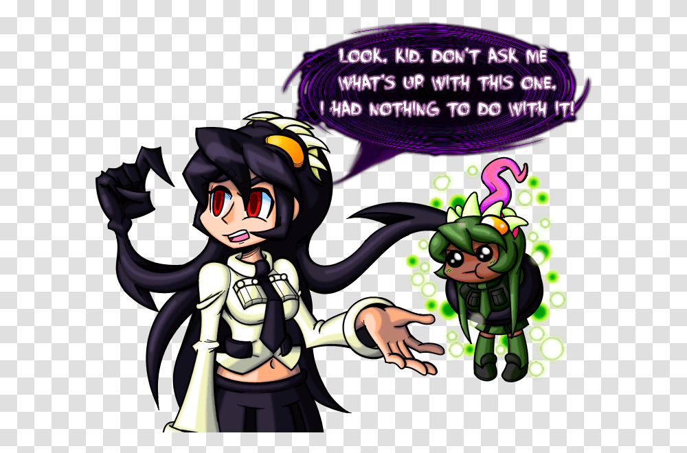 Image Skullgirls Memes, Vegetation, Plant, Clothing, Apparel Transparent Png