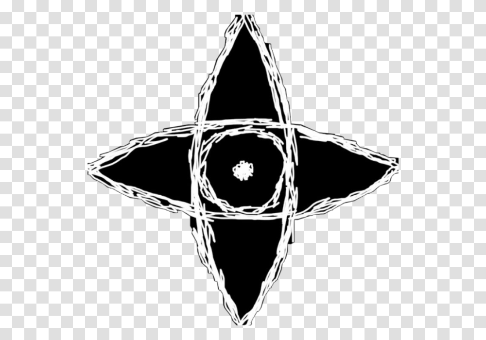 Image Slender Man Symbol, Bow, Star Symbol, Logo, Trademark Transparent Png
