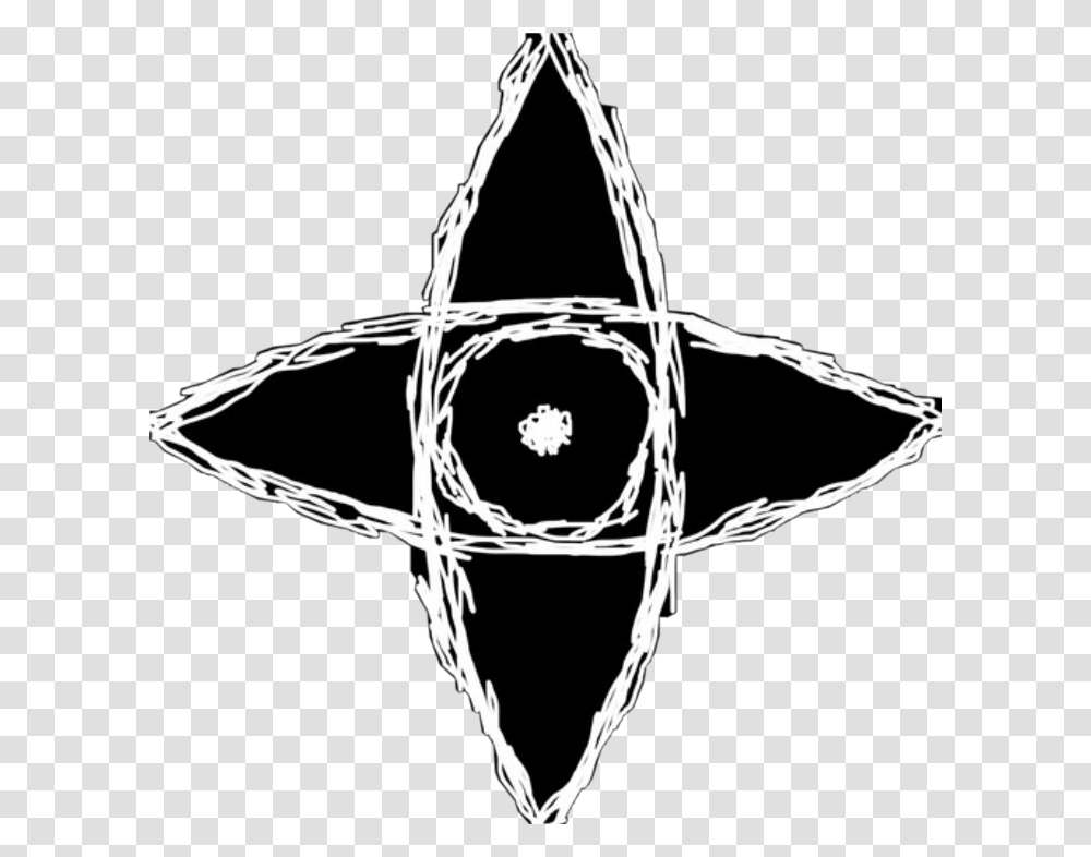 Image Slender Man Symbol, Bow, Star Symbol, Logo, Trademark Transparent Png