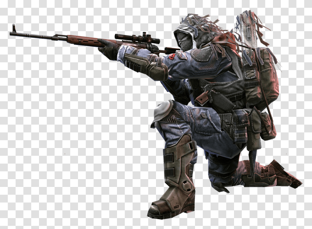 Image Sniper Pve Enemypng Warface Wiki Fandom Powered Warface, Gun, Weapon, Weaponry, Person Transparent Png