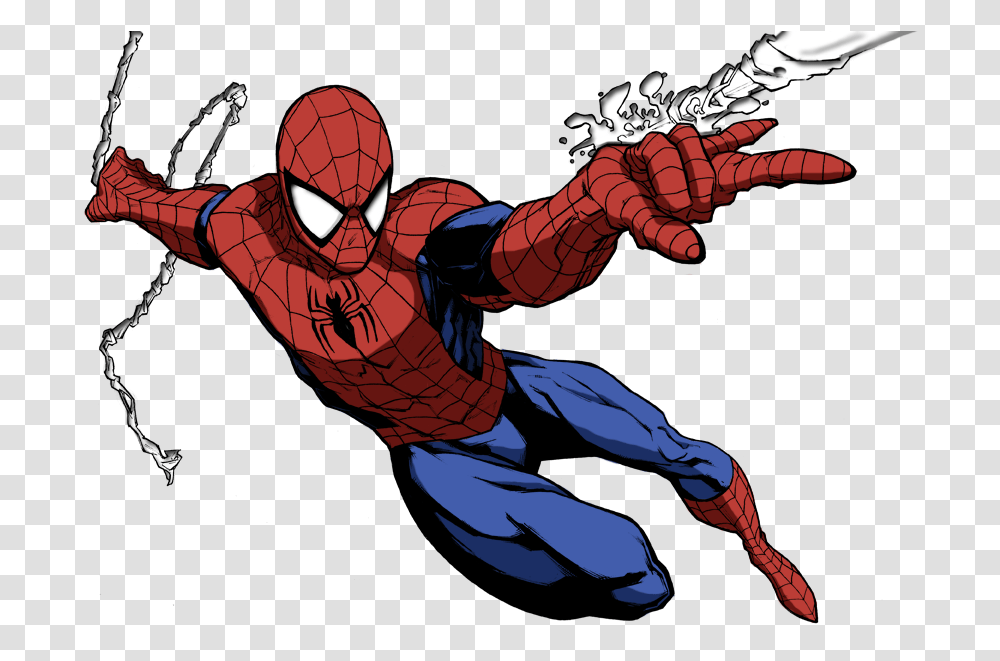 Image Spider Man Comics, Person, Human, Hand, Batman Transparent Png